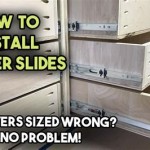 How To Replace Cabinet Drawer Slides